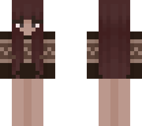 brown sweater girl