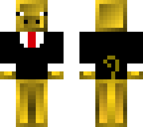 cerdo empresario dorado