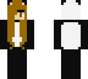 chica de oso panda