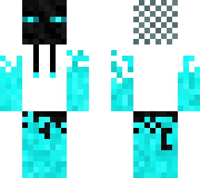 cool cyan hoodie skin