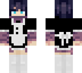 dabi in a maid otfit