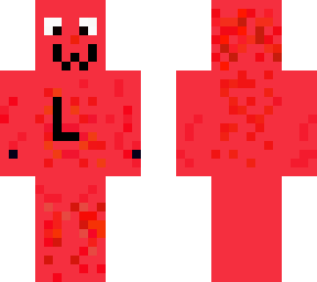 dubish skin! red blob..