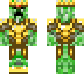 el creeper de armadura de oro