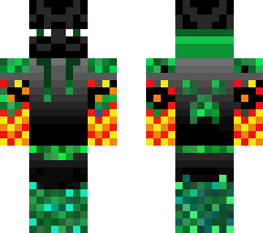 flame green(-ing) enderman v4