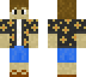 flower jacket summer skin