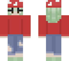 girl with mushroom hat !!!