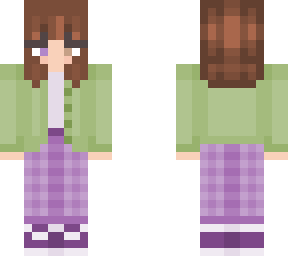 green and purple