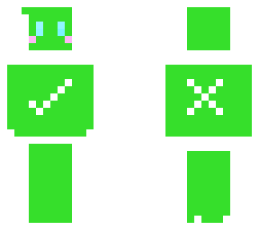 green check and x