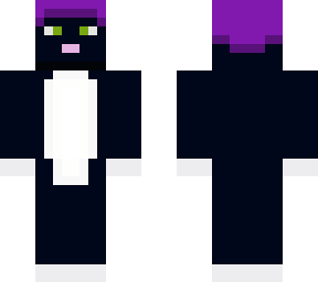magenta cap tux cat