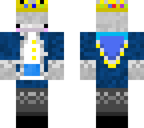 max coleman wolf blue technoblade skin