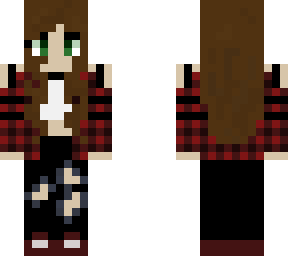 minecraft girl skin