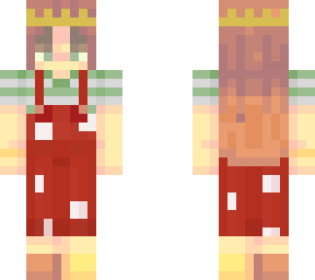 mushroom dungarees but longer
