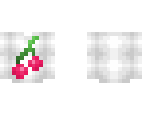 ob - white sweater w/ cherries