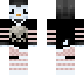 pastel goth penguin