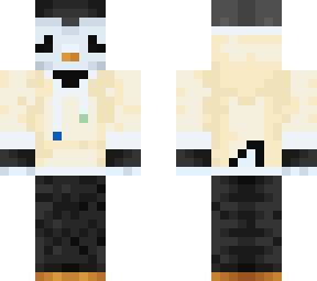 penguin in a hoodie, simple