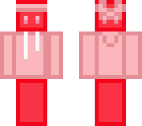 pink blob with bandana