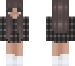 plaid sweatshirt