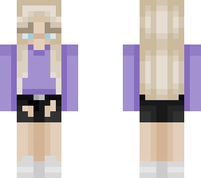 purple sweater