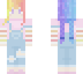 rainbow girl