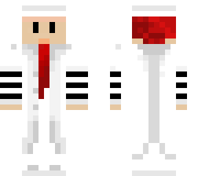 red and white