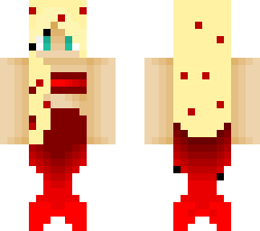 red mermaid