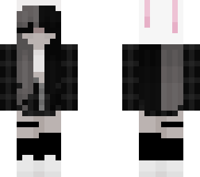 split dye bunny hat girl