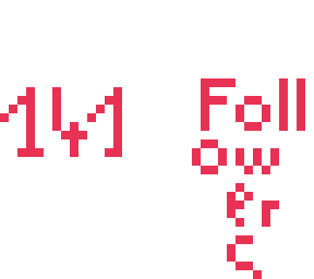 thx for 141 folowers