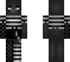 unfinished edgy enderman girl