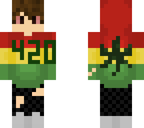 weed is high | Minecraft Skin