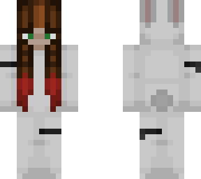 white bunny girl matching
