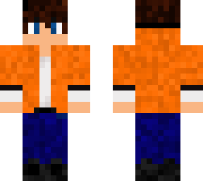 //boy in orange //
