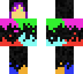 arctic camo + neon hodie