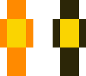 black / yellow / orange guy