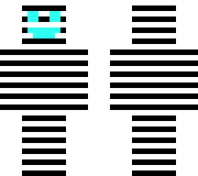 black, whit and blue