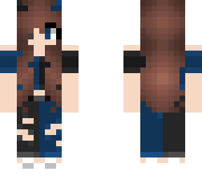 blue and black devil