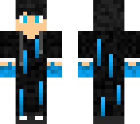 blue flame skin