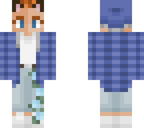 blue flannel