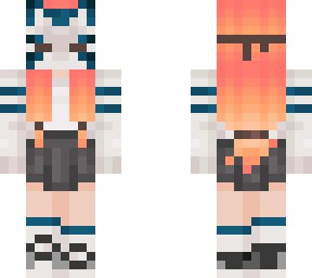 blue kitsune