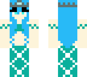 blue mermaid