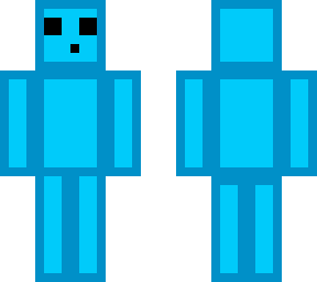 blue slime with border