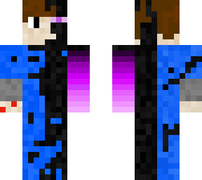boy turning into an enderman