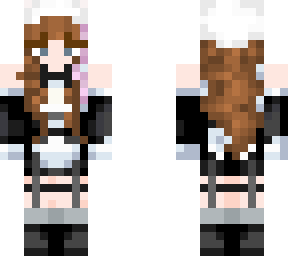 bunny hat maid dress