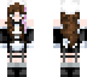 bunny hat maid dress v2