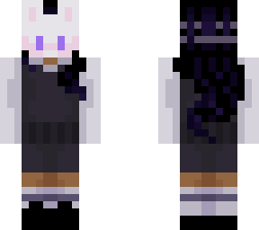 bunny mask- purple