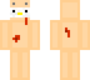 chicken in a human suit