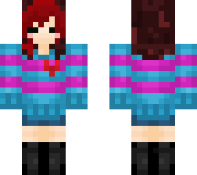 custom frisk skin