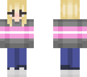 demi girl sweater skin
