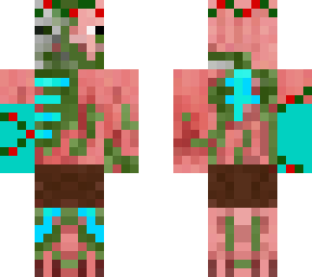 flat (non jacket layer) erxy pigman skin