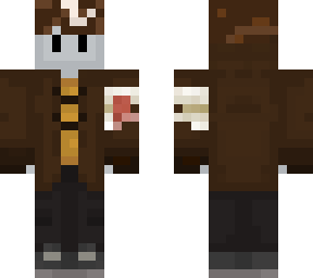 ghostbur but revived clothes