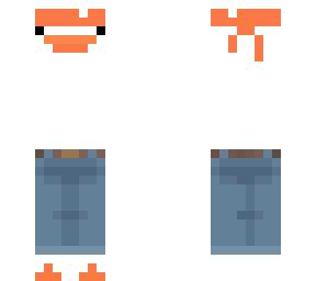 goose with jeans sheeesh
